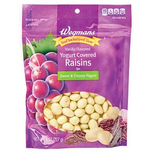 Wegmans Vanilla Flavored Yogurt Covered Raisins