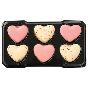 Wegmans Heart Macarons, 6 pk