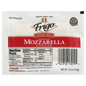 Frigo® Frigo Cheese, Mozzarella, Whole Milk