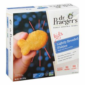 Dr Praegers Dr. Praeger's Breaded Fishies, Lightly