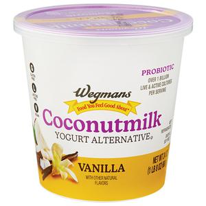 Wegmans Coconutmilk Yogurt Alternative, Vanilla