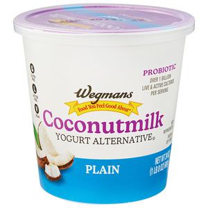 Wegmans Coconutmilk Yogurt Alternative, Plain