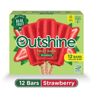 Outshine Fruit Bars, Strawberry, Value Size