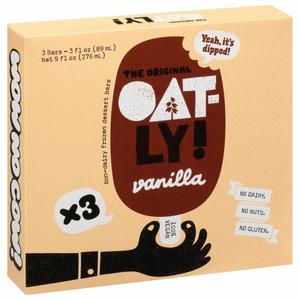 Oatly Frozen Dessert Bar, Non-Dairy, Vanilla