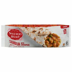 Saffron Road Artisan Wrap, Samosa with Chickpeas