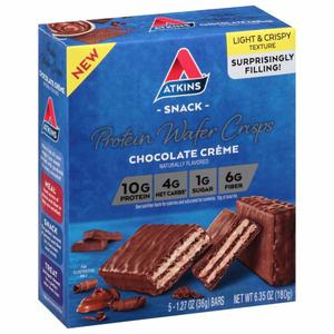 Atkins Protein Wafer Crisps, Chocolate Creme