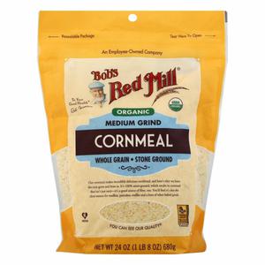 Bobs Red Mill Bob's Red Mill Cornmeal, Organic, Stone Ground, Medium Grind