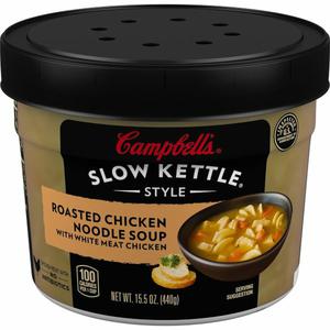 Campbell's® Slow Kettle® Slow Kettle Roasted Chicken Noodle Soup with White Meat Chicken