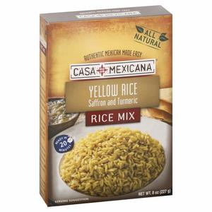 Casa Mexicana Rice Mix, Yellow Rice, Saffron and Turmeric