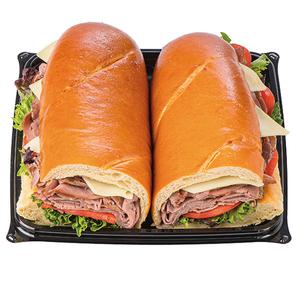 Wegmans Roast Beef with Provolone Large Packaged Sub