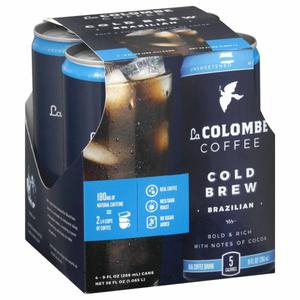 La Colombe Cold Brew Brazilian Coffee Drink, Real, Brazilian, Cold Brew