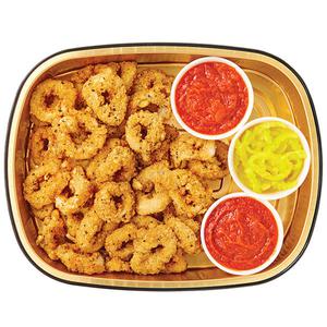 Wegmans Ready to Cook Salt and Pepper Seasoned Calamari Rings Party Pack with Pomodoro Sauce