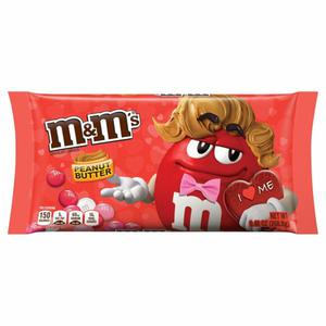 M&m's M&M's Valentine's Peanut Butter Chocolate Candy Bag