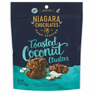 Niagara Chocolates Coconut Clusters, Toasted