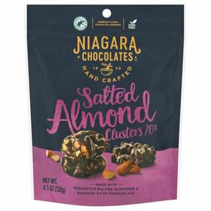 Niagara Chocolates Almond Clusters, Salted