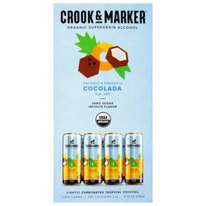 Crook & Marker Coconut & Pineapple Cocolada 8/11.5oz cans