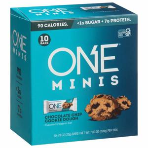 One Protein Bar, Chocolate Chip Cookie Dough, Minis