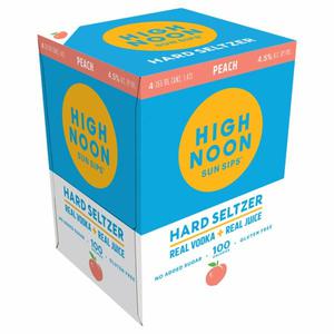 High Noon High Noon Peach 4 Pack