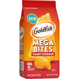 Pepperidge Farm®  Goldfish® Baked Snack Crackers, Sharp Cheddar, Mega Bites