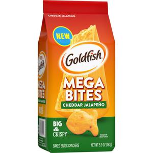 Pepperidge Farm®  Goldfish® Baked Snack Crackers, Cheddar Jalapeno, Mega Bites