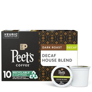 Peet's Coffee House Decaf Coffee Capsules