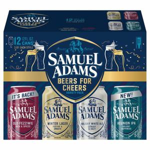 Samuel Adams Seasonal Variety Beer 12pk/12oz cans