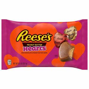 Reese's Peanut Butter Hearts, Milk Chocolate & Peanut Butter