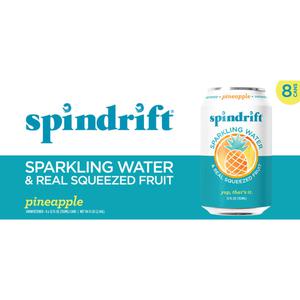 Spindrift Pineapple Sparkling Water - 8Pk/12oz Cans