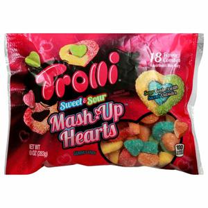 Trolli Gummi Candy, Mash-Up Hearts, Sweet & Sour