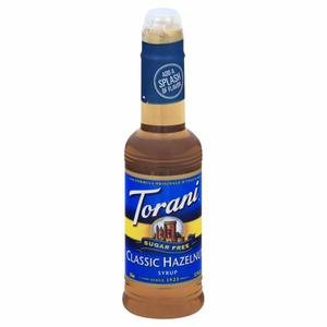 Torani Syrup, Sugar Free, Classic Hazelnut