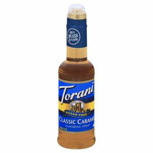 Torani Flavoring Syrup, Sugar Free, Classic Caramel