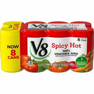 V8® 100% Vegetable Juice 100% Vegetable Juice Spicy Hot 100% Vegetable Juice