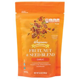 Wegmans Garlic Fruit, Nut and Seed Blend