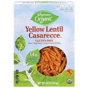 Wegmans Organic Yellow Lentil Casarecce