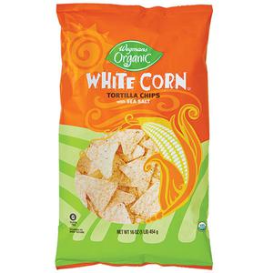 Wegmans Organic White Corn Tortilla Chips with Sea Salt