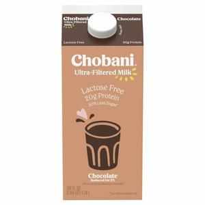 Chobani Milk, Reduced Fat 2%, Ultra-Filtered, Chocolate