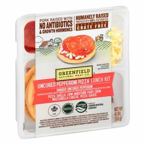 Greenfield Natural* Meat Co. Lunch Kit, Uncured Pepperoni Pizza