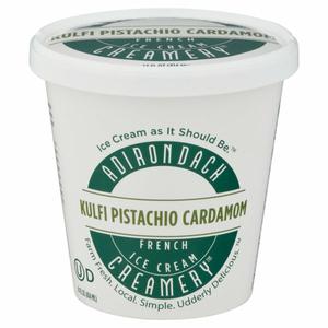 Adirondack Creamery Ice Cream, French, Kulfi Pistachio Cardamom