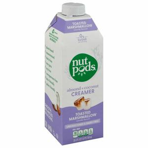 Nutpods Creamer, Unsweetened & Dairy Free, Almond + Coconut, Toasted Marshmallow