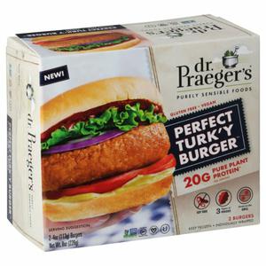 Dr Praegers Dr. Praeger's Turkey Burger, Perfect