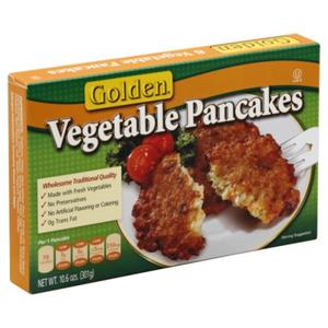 Golden Star Pancakes, Vegetable