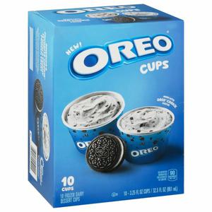 Oreo Frozen Dairy Dessert Cups