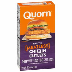 Quorn Chiqin Cutlets, Meatless, Homestyle