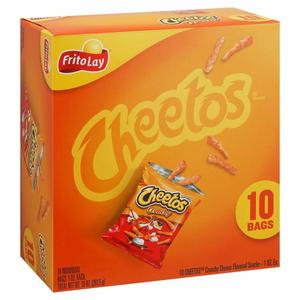 Cheetos CHEETOS Snacks, Cheese Flavored, Crunchy