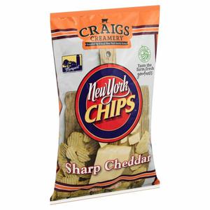 Craigs Creamery New York Chips, Sharp Cheddar