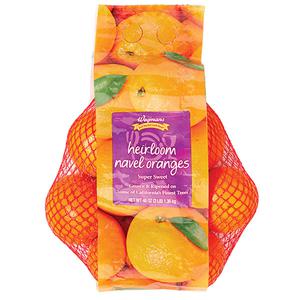 Wegmans Bagged Heirloom Navel Oranges