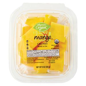 Wegmans Organic Mango, Chunks