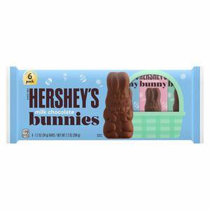 Hershey's Bunnies, Milk Chocolate, 6 Pack