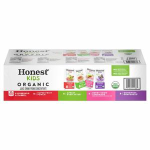 Honest Tea Juice Drink, Organic, Assorted, 40 Pack