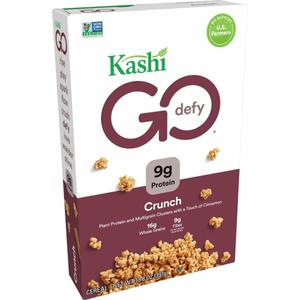 Kashi GO Cereal Kashi GO Breakfast Cereal, Original Crunch, Vegetarian and an Excellent Source of Fiber, 13.8oz